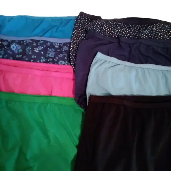 Comfort Choice by Woman Within 8 pk briefs, panties sz 16 4X NEW - Picture 3 of 9
